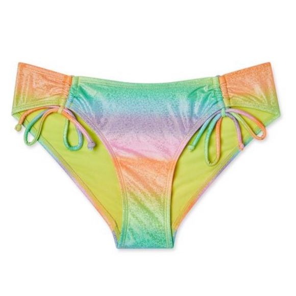 ✨NWT - Teen Sparkly rainbow bikini - Picture 11 of 11